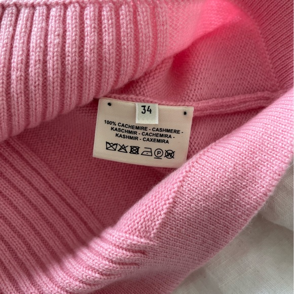 Hermes Fitted Pink Sweater Dress - Picture 9 of 10